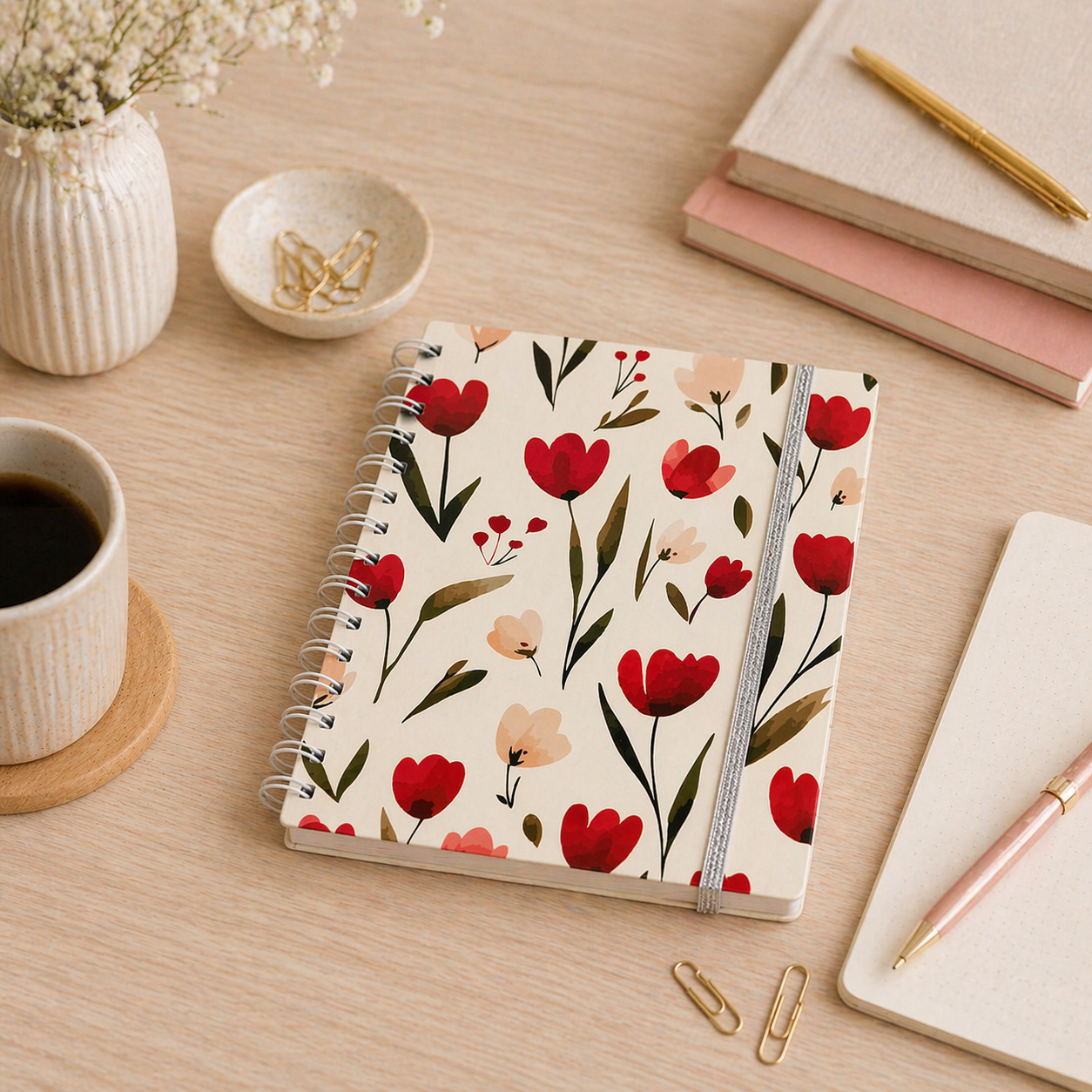 Cuaderno Tulipanes